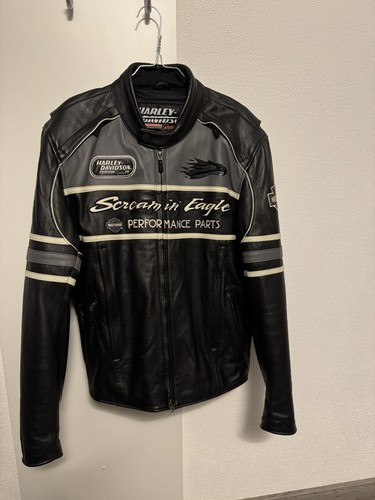 Harley davidson lederjacke - davidson,